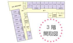 3階間取り図